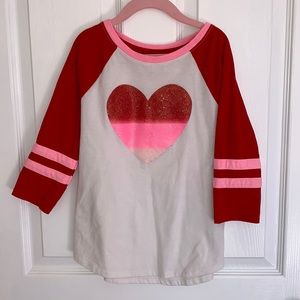 Girls Cat & Jack 3/4 Sleeve T-Shirt